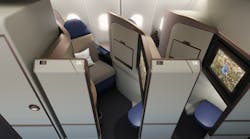 Aurora Business Class Suite for narrow body aircraft