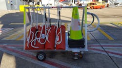 SafeSmart Access chock and cone trolley 57e98edea7639