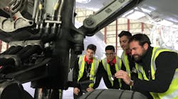 Swiss Training Aircraft Engineers