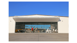 Midland bifold hangar door